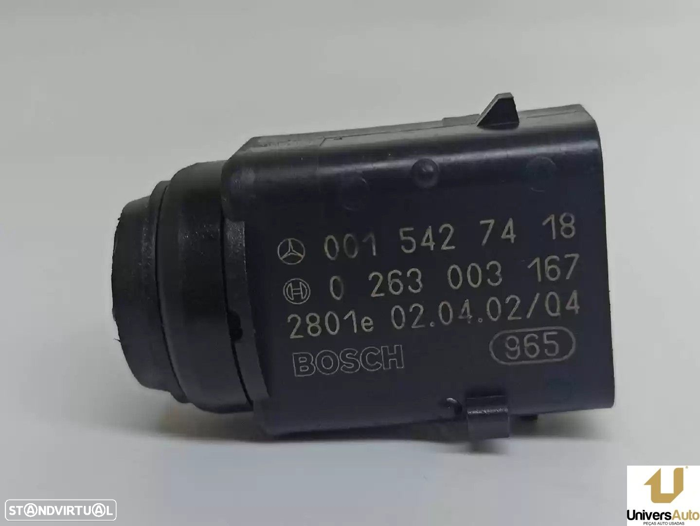 SENSOR DE ESTACIONAMENTO MERCEDES-BENZ CLASSE C COUPÉ 2002 -0263003167 - 2