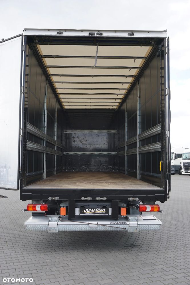 Mercedes-Benz ACTROS / 1835 / ACC / E 6 / FIRANKA + WINDA / 21 PALET / DŁ. 8,4 M - 10