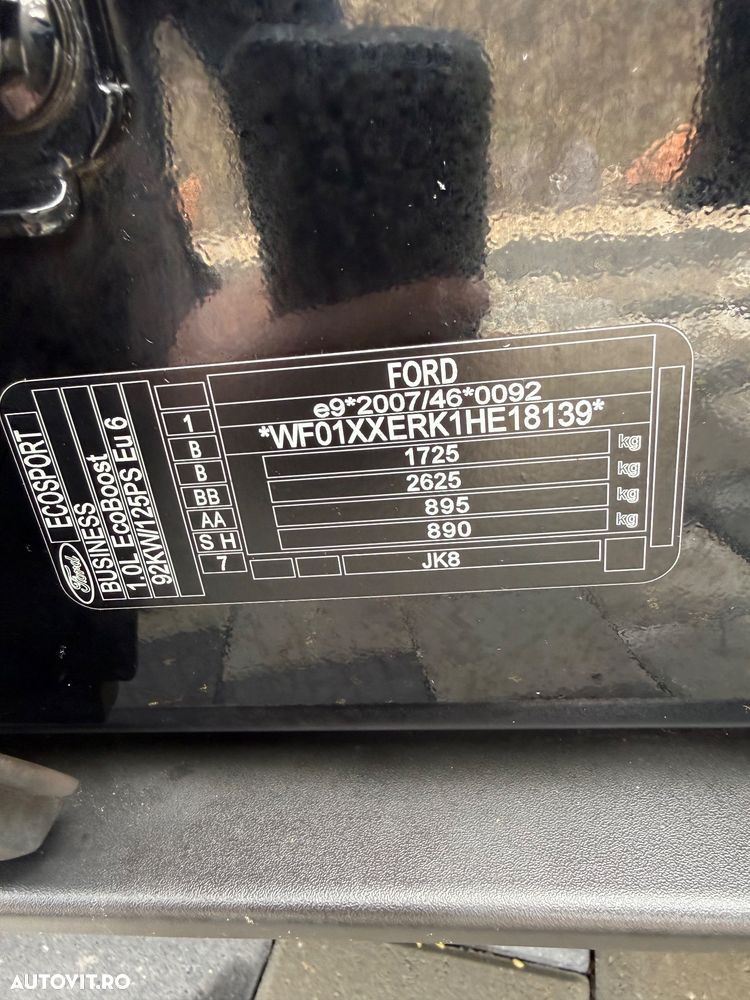 Ford EcoSport 1.0 EcoBoost Connected - 18