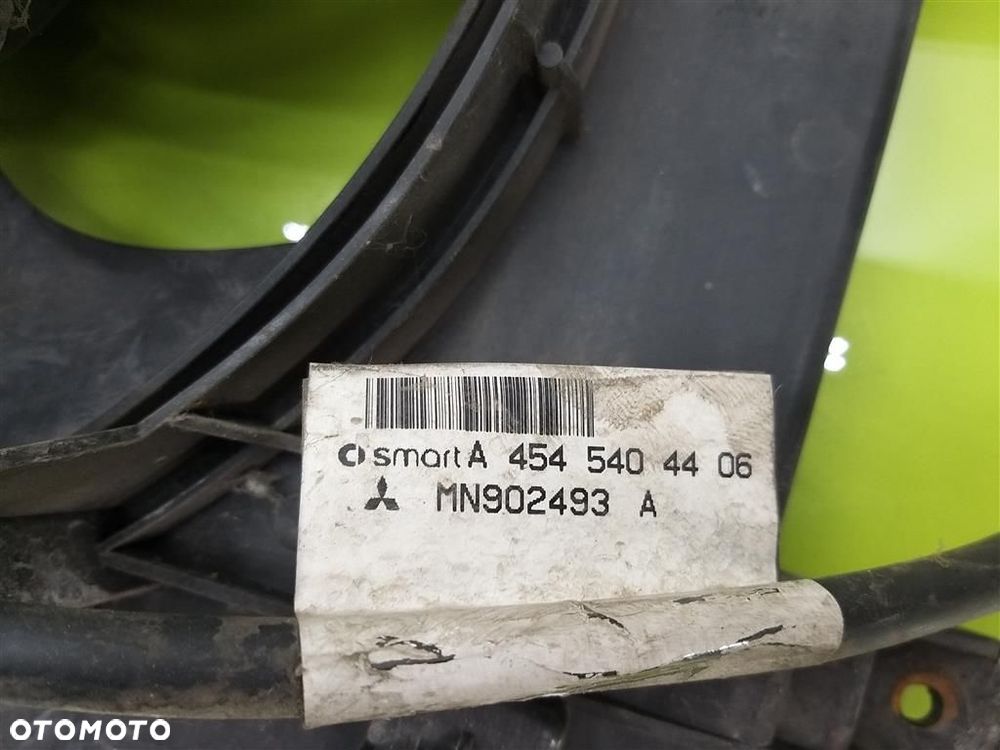 Wentylator chłodnicy wody Smart Forfour  I 2004-2006 1.1 B 62KM A4545001503 - 2