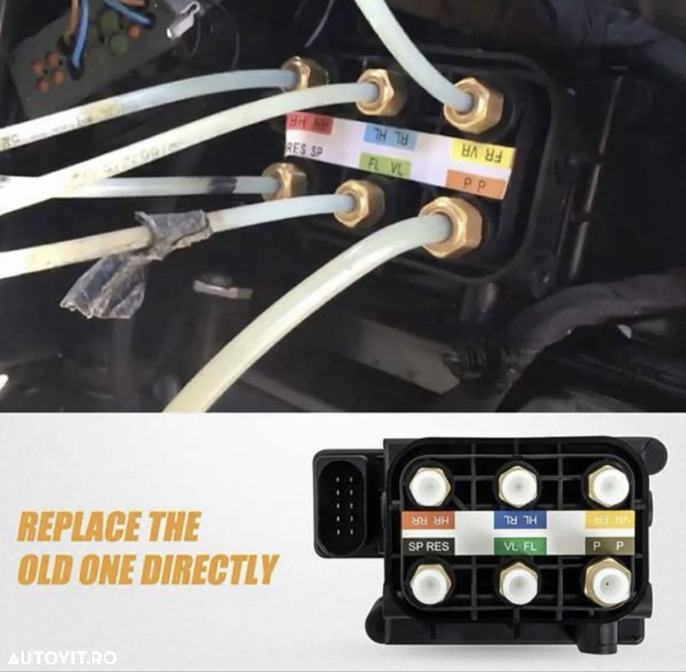 Bloc Valve Distribuitor Perne Aer Supapa Mercedes C E S R Class ML GL - 3