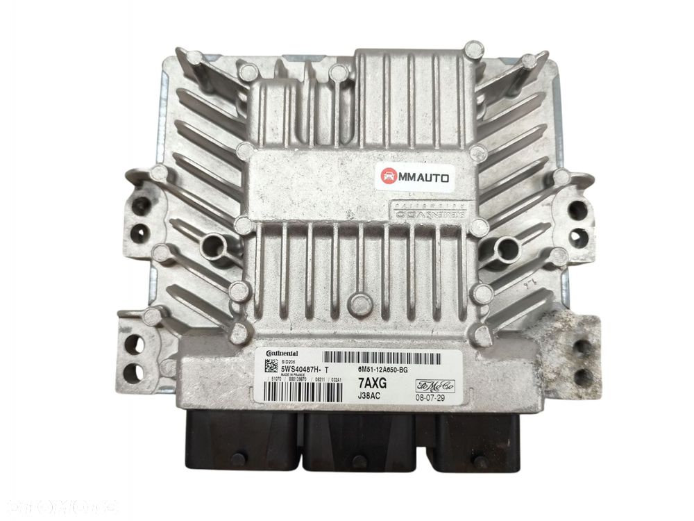 KOMPUTER SILNIKA FORD C-MAX MK1 2.0 TDCI 136KM G6D 6M51-12A650-BG - 1