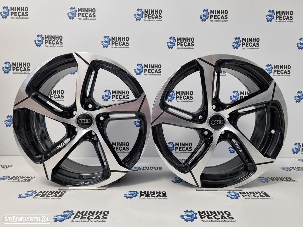 Jantes Audi Novo RS7 em 18 Preto Polido - 1