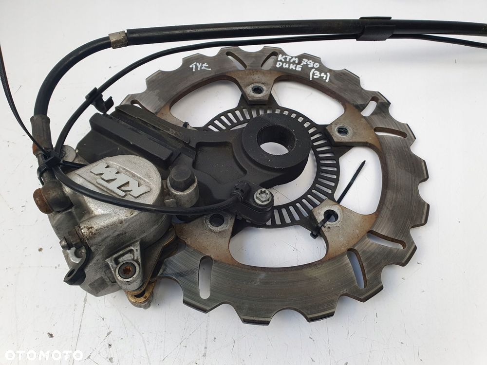 TYLNA TARCZA HAMULCOWA ZACISK TYŁ KTM Duke 790 18-24 jarzmo tył - 14