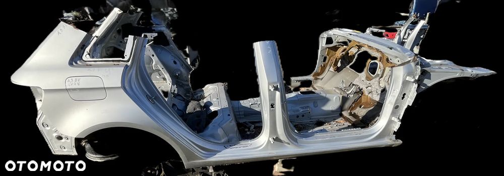 AUDI A3 8V SPORTBACK ĆWIARTKA BŁOTNIK PRÓG PODŁUŻNICA  FARTUCH SŁUPEK PRAWY BOK LX7W - 1