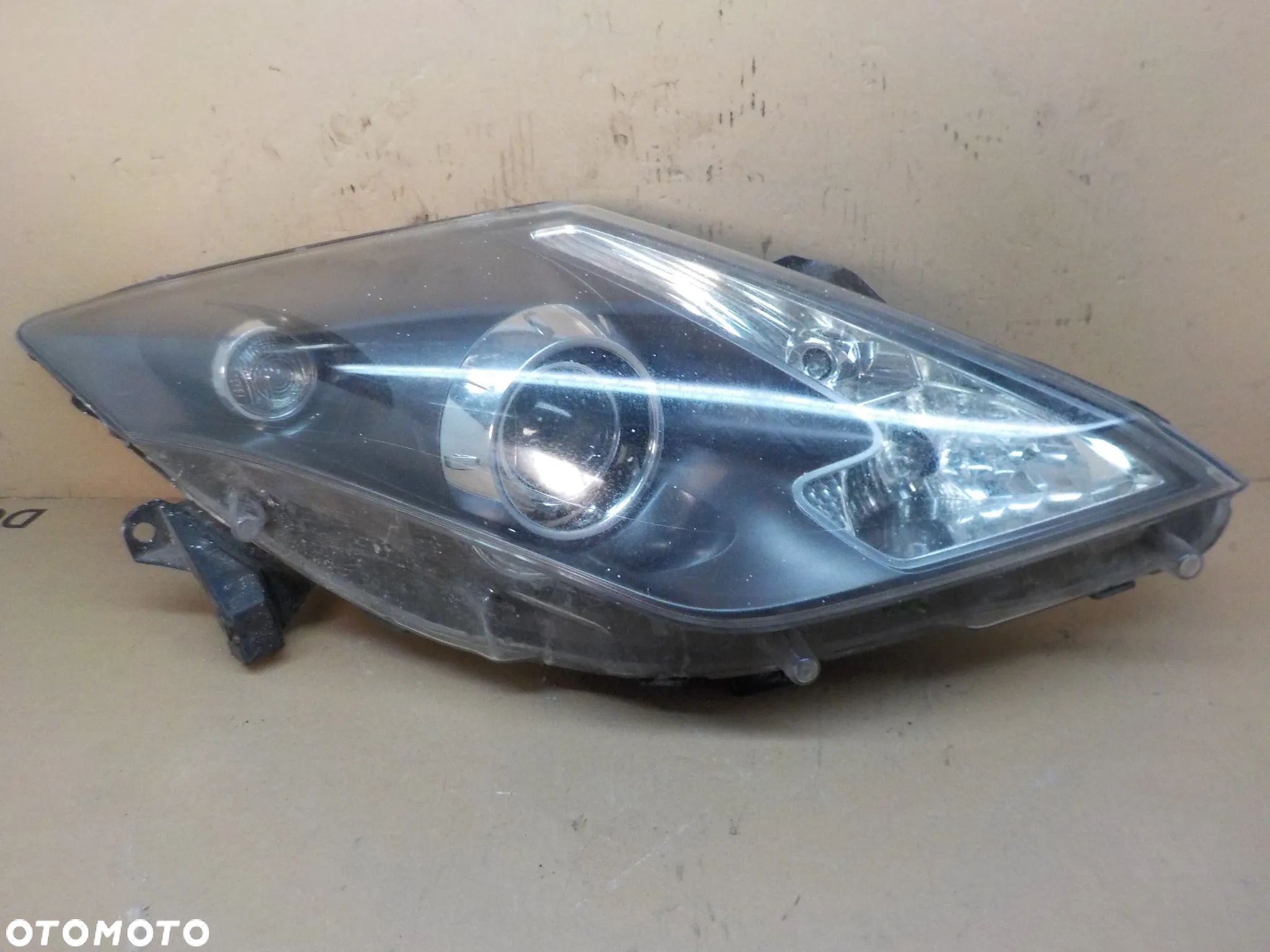 RENAULT LAGUNA III COUPE LAMPA PRAWA PRZÓD XENON UK - 1