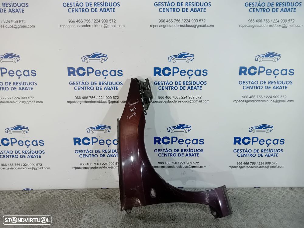 .Guardalamas Frente Frontal Direito Peugeot 307 Facelift Original - 1