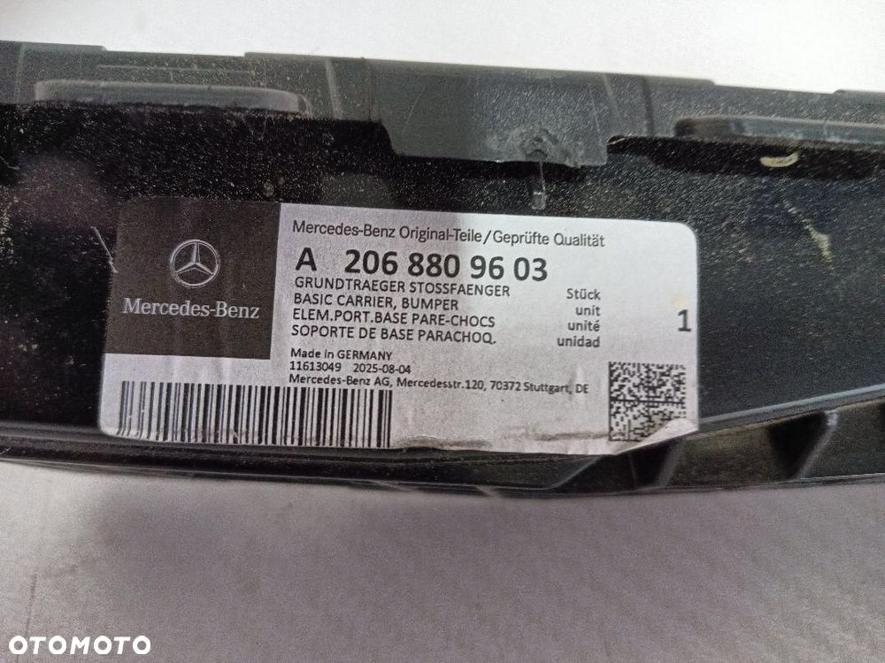 ŚLIZG MOCOWANIE ZDERZAKA TYŁ TYLNA MERCEDES C KLASA W206 A2068809603 - 4