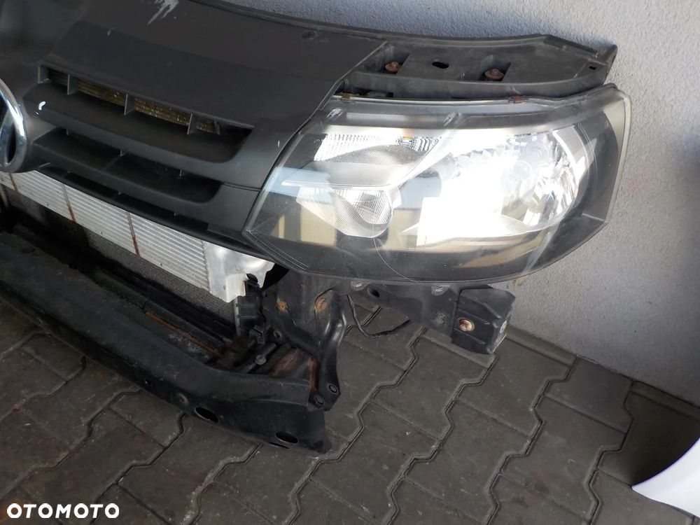 VW T5 LIFT KOMPLETNY PRZÓD MASKA ZDERZAK BŁOTNIKI - 11