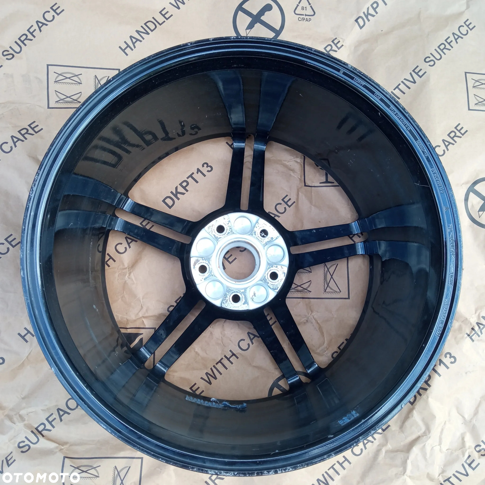 FELGA 21 PORSCHE TAYCAN 9J1 11,5x21 ET66 5x130 9J1601025AB TYLNA ORYGINAŁ - 2