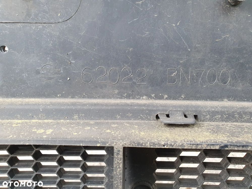 NISSAN ALMERA N16 LIFT 03-06 ZDERZAK PRZÓD PRZEDNI CZARNY KOMPLETNY   62022-BN700 - 11