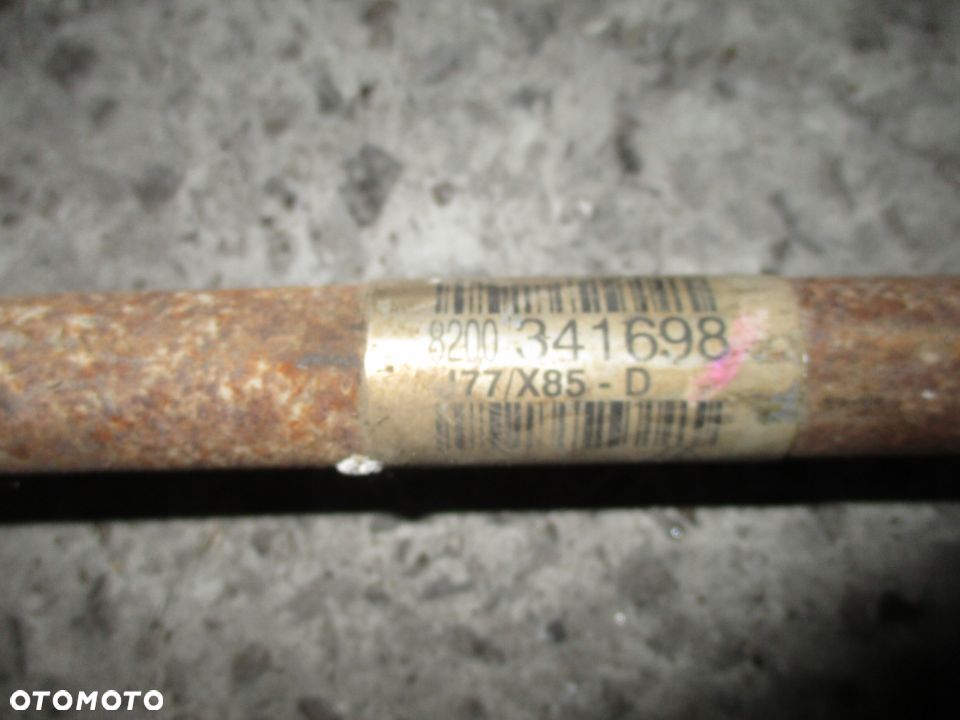 PÓŁOŚ KRÓTKA DŁUGA RENAULT MODUS 1.2 16V - 5