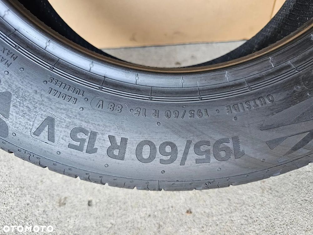 (O57) 195/60R15 88V 6,2mm 19r / Continental EcoContact 6 - 6