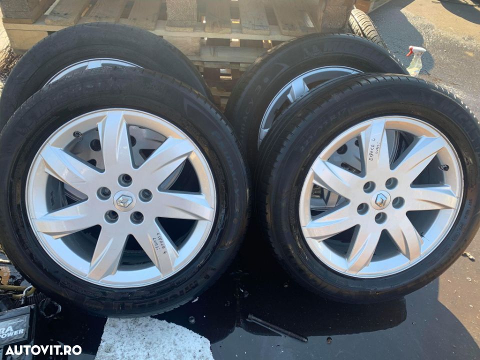 Set de jante cu cauciuc pentru Renault Espace 4, 225/55 R17, 7Jx17 5 CH50 - 1