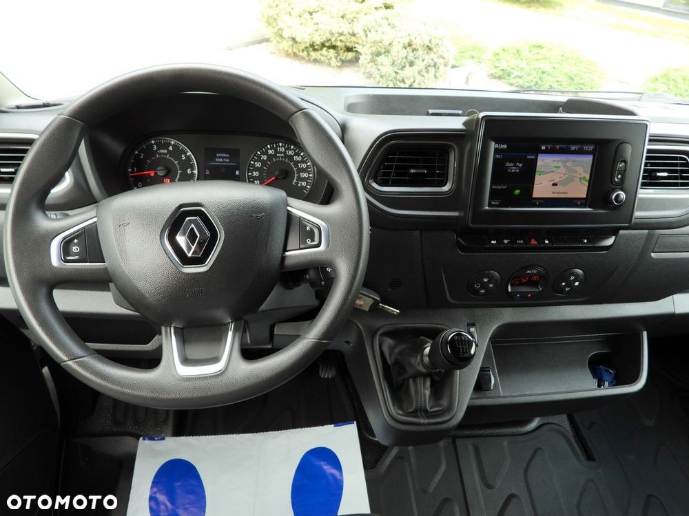 Renault MASTER PLANDEKA 10 PALET TEMPOMAT NAWIGACJA LEDY PNEUMATYKA KLIMATYZACJA  165KM - 3