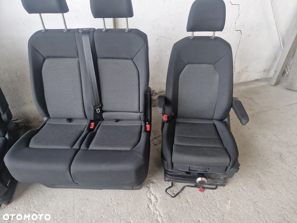 VW crafter man fotel pneumatyczny plus lawka - 1