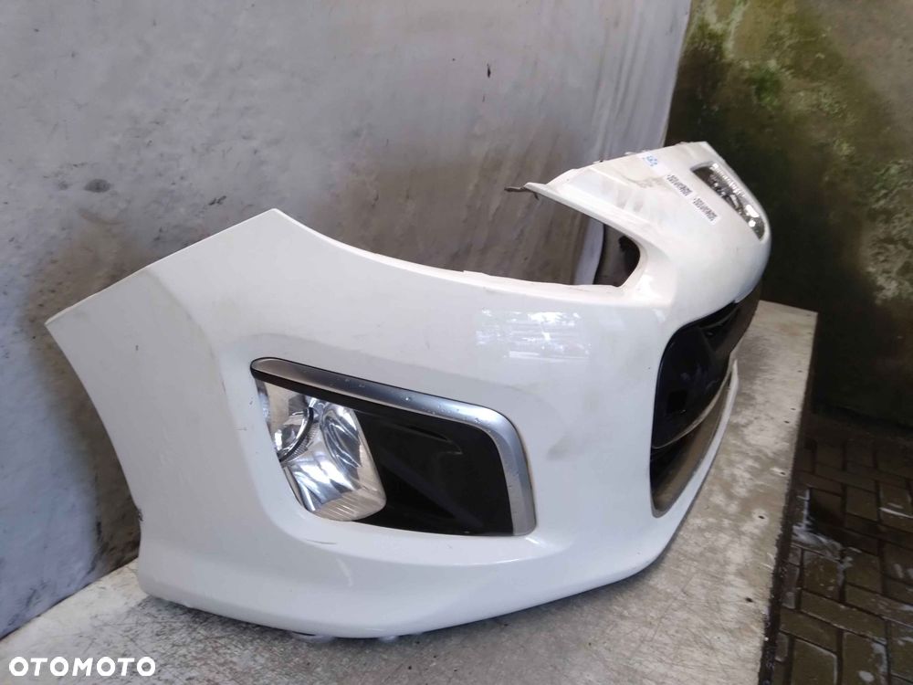 ^ ZDERZAK PRZÓD PRZEDNI PEUGEOT 308 LIFT FL EWPA BIAŁY HALOGENY - 5