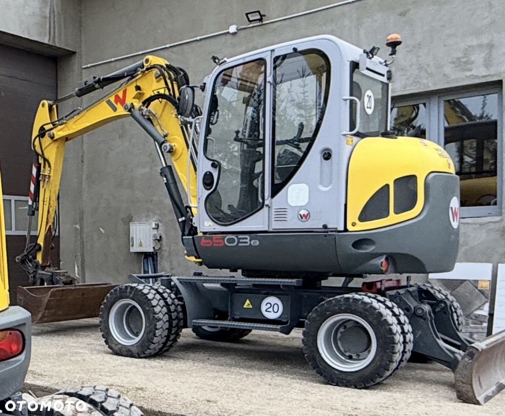 Wacker Neuson Koparka Kołowa 6 TON Wacker NEUSON 6503 -2 Pług Ramię Long 3 Łamane POWERTILT Lenhoff MS03 6503 ew65 - 20