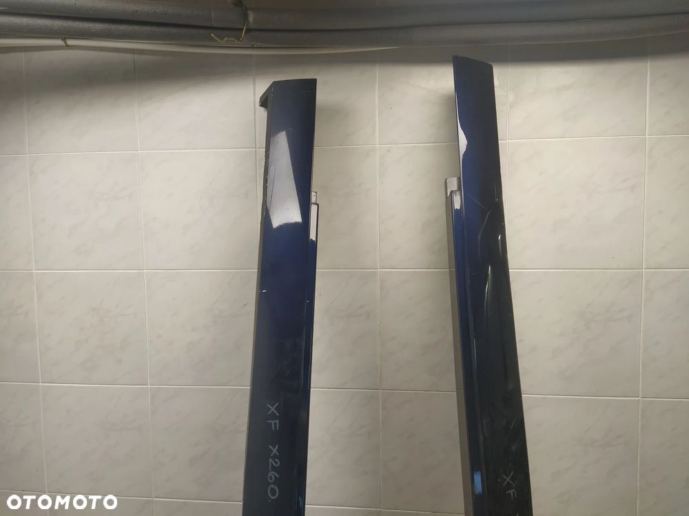 JAGUAR XF X260 LISTWA LISTWY NAKŁADKA PROGOWA PRÓG LEWA PRAWA ORYGINAŁ - 5