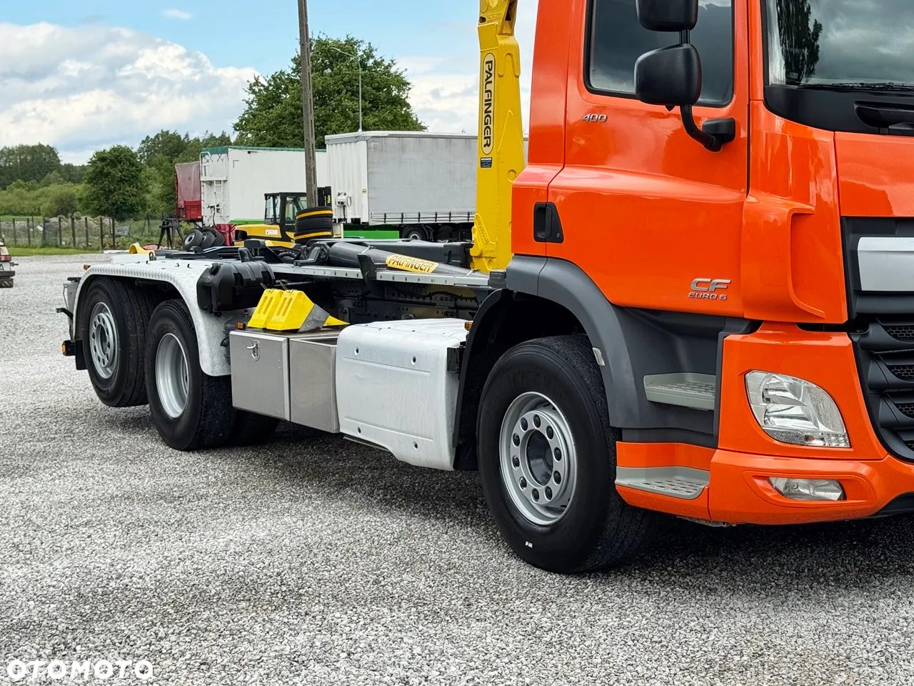DAF CF 400 / 6X2 / HAKOWIEC / ZABUDOWA PALFINGER - 20 000 KG / Z NIEMIEC - 10