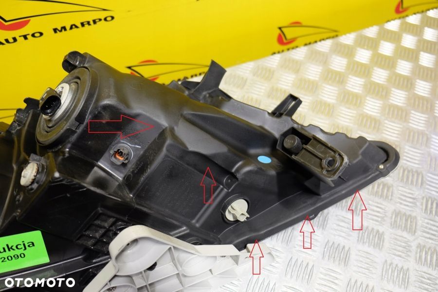 NISSAN PATHFINDER R52 2013- REFLEKTOR LAMPA L USA - 15