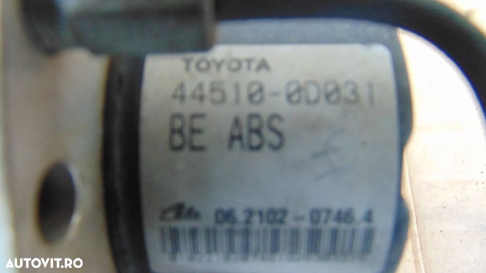 Pompa ABS Toyota Yaris an 2007 motor 1.3 benzina cod 44510-0D031 - 6