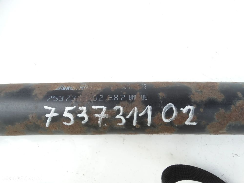 WAŁ NAPĘDOWY 1.6 1.8 2.0 N43 BMW E81 E82 E87 E88 7537311 F-VAT - 4