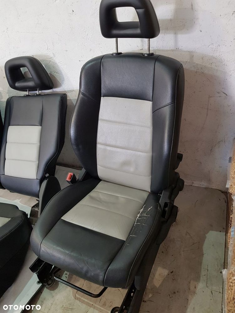 fotele kanapa skóra grzane jeep compass i 07 rok - 12