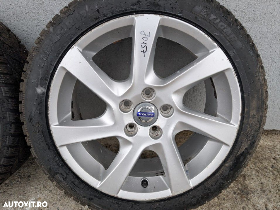 Jante PANDORA 17" Volvo S60 V60 S80 V70 S40 V40 V50 C30 C70 anvelope 225/45 R17 Tigar 313739138 - 4