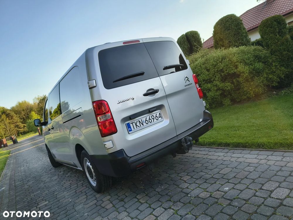 Citroën JUMPY L2H1 Long Klima Elektryka Tempomat Navi 2xDrzwi Boczne Dubel Kabina 6os Brygadówka Pdc - 5
