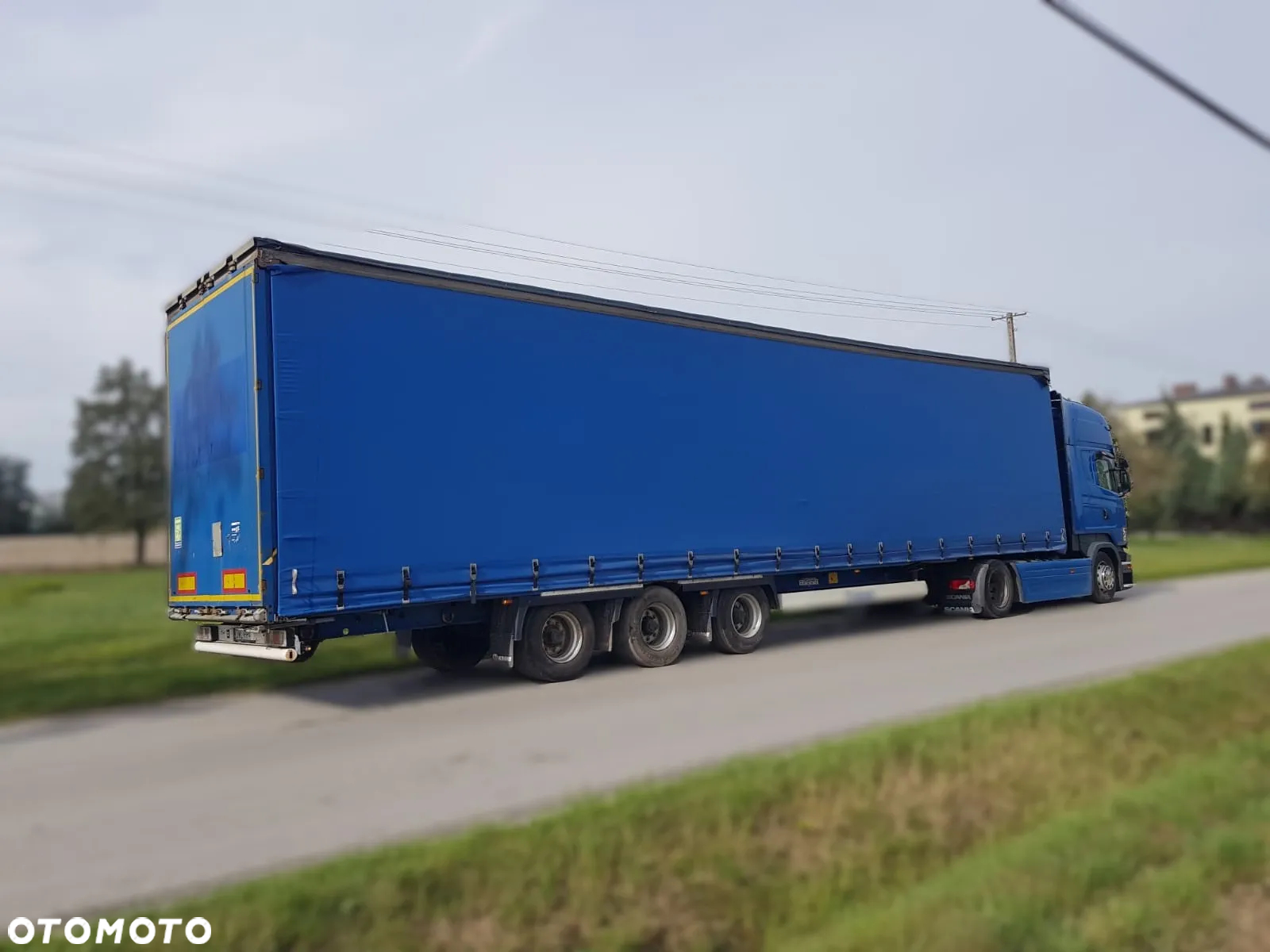 Krone FIRANKA KRONE MEGA 3H do transportu Intermodalnego .posiada mocowania i haki promowe do dzwigów suwnic kalmarów komplet pasów - 4