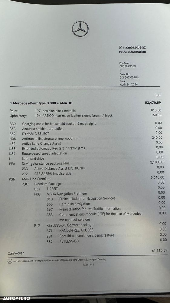 Mercedes-Benz C 400 e 4Matic 9G-TRONIC AMG Line - 13