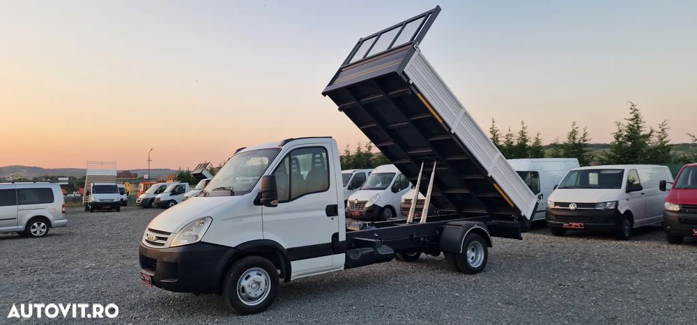 Iveco Iveco daily 35c15,  3000cc, 150cp, basculabil 3 parti, 4,2m, cat B, arcuri contraarcuri, bari torsiune, 2 cilindri  basculare de forta, 07/2009. - 18