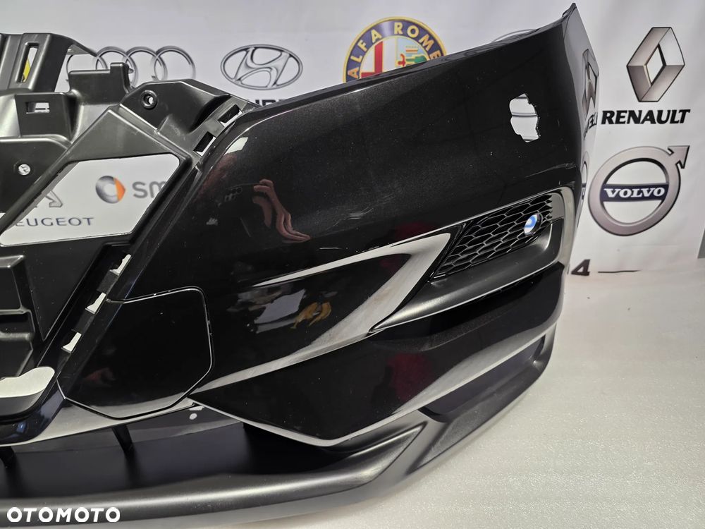 NISSAN QASHQAI J11 LIFT 17- ŁADNY ZDERZAK PRZEDNI PRZÓD , KOLOR CZARNY METALIK , NR 62022HV00H , NR AUKCJI NZ1472 - 19