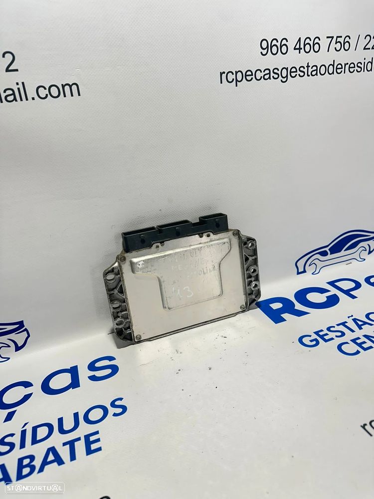 .Centralina Motor Original Siemens Renault 1.6i 16v K4M 8200387138 215842882A 2002 - 2009 - 5