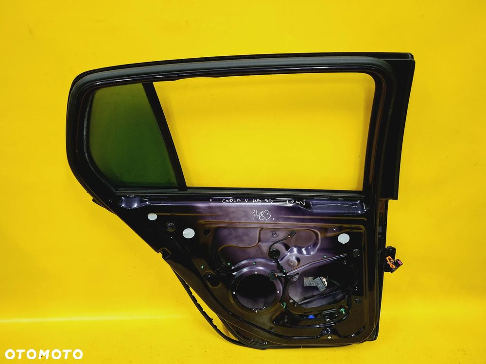 DRZWI LEWY TYŁ LEWE TYLNE VW GOLF V LAK: LC4V NR1483 - 7