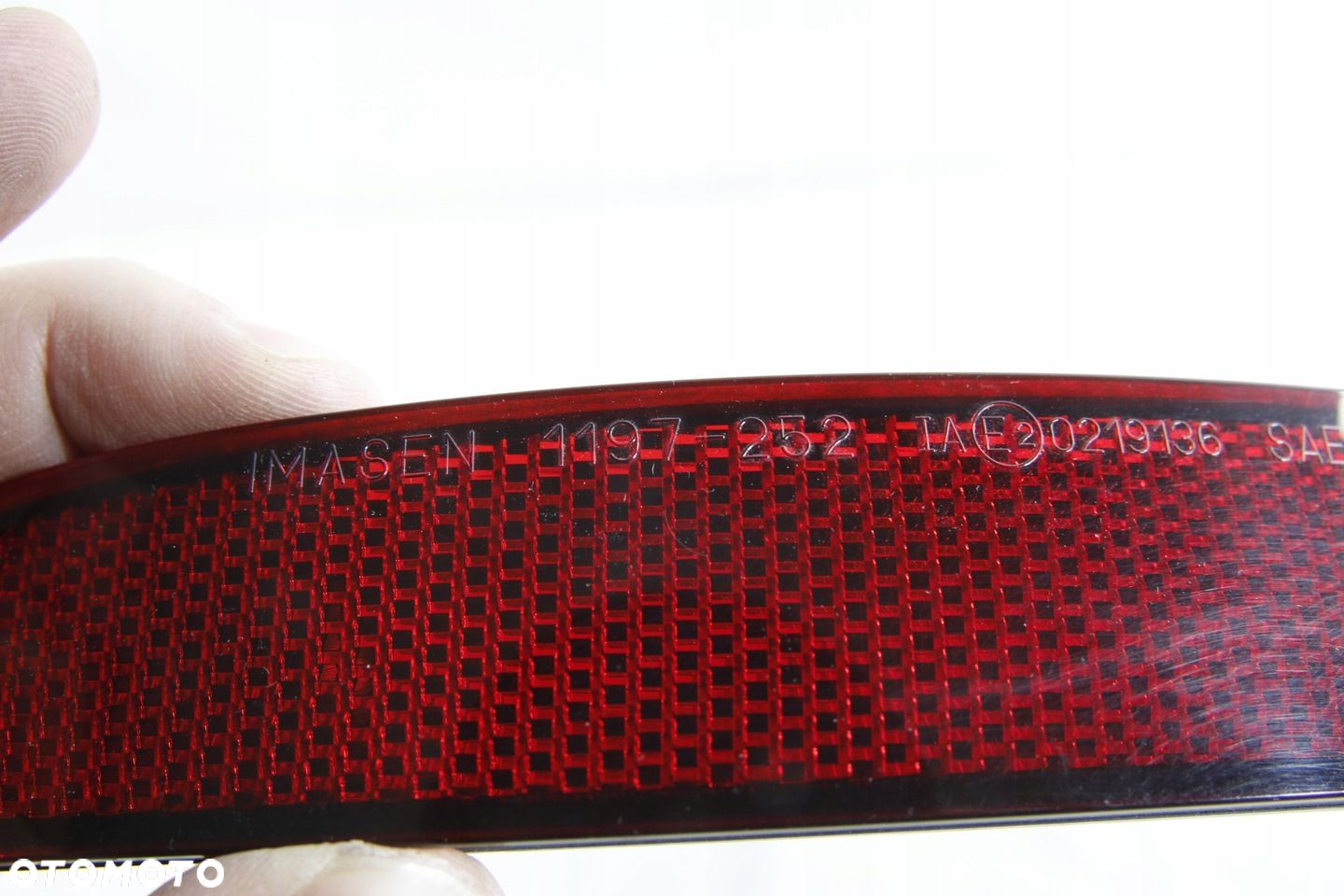 Odblask tylny w zderzak tyl lewy L Oryginał USA Mitsubishi Outlander IV 4 - 4