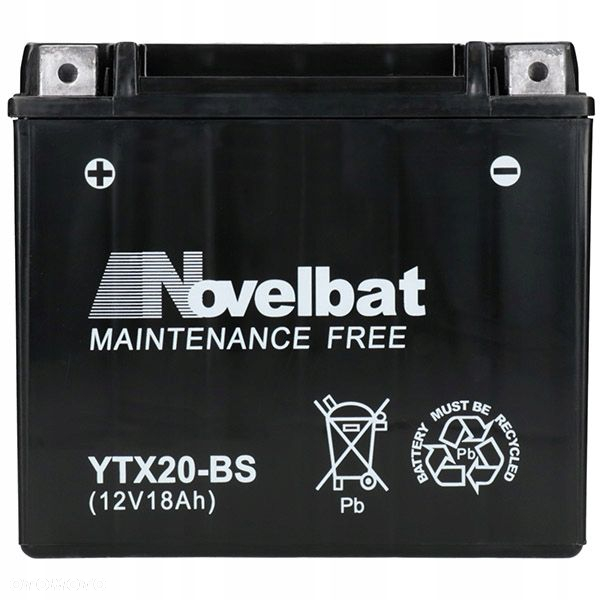 Akumulator Novelbat AGM 12V 18Ah YTX20-BS L - 3