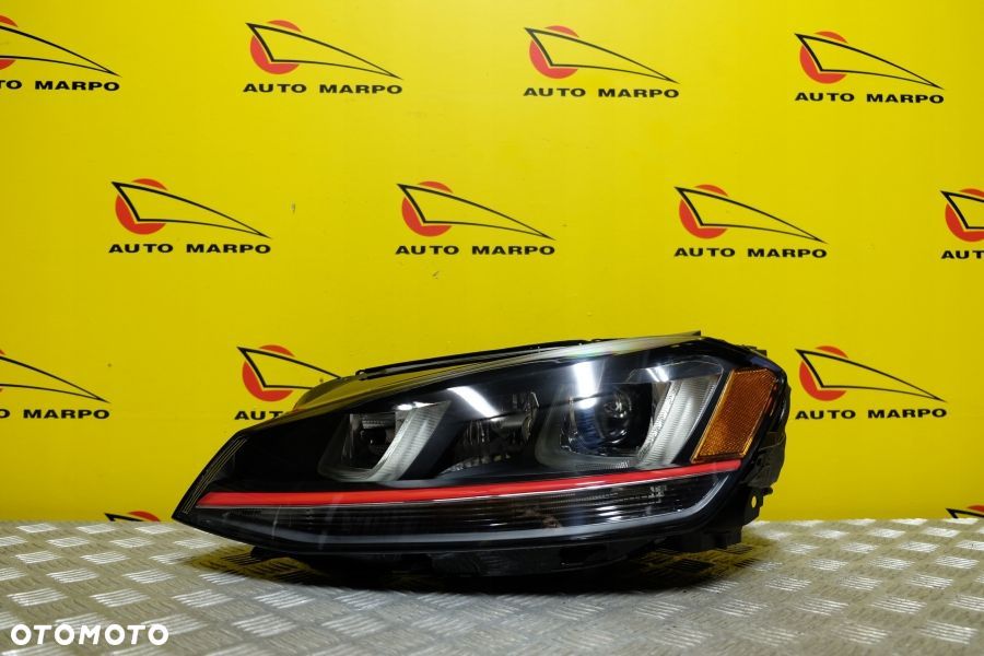VW GOLF VII GTI 2015- REFLEKTOR LAMPA XENON Z LED LEWA USA - 2