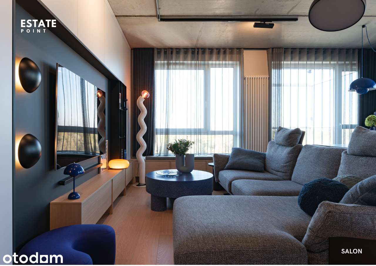 3-pokojowe M.80,86 m² + prywatne biuro/siłownia - łącznie ponad 117 m²