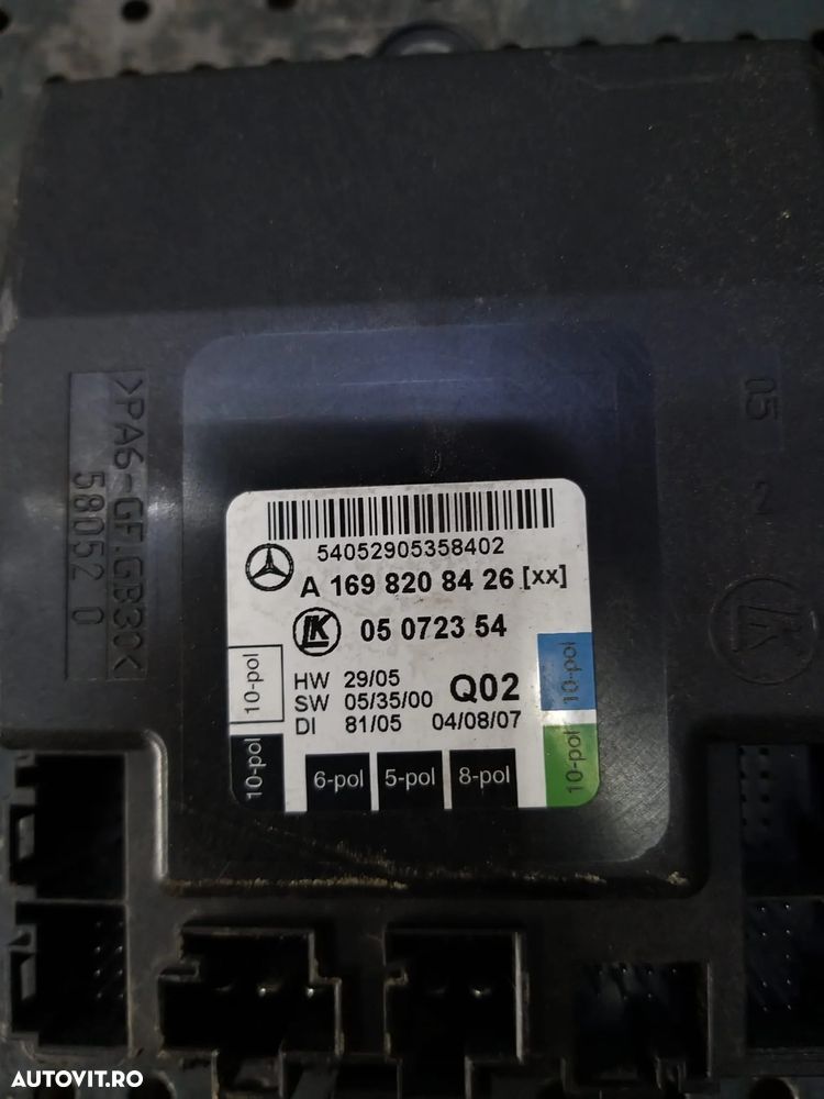 Modul calculator usa dreapta fata mercedes a class w169 a1698208426 05072354 - 3