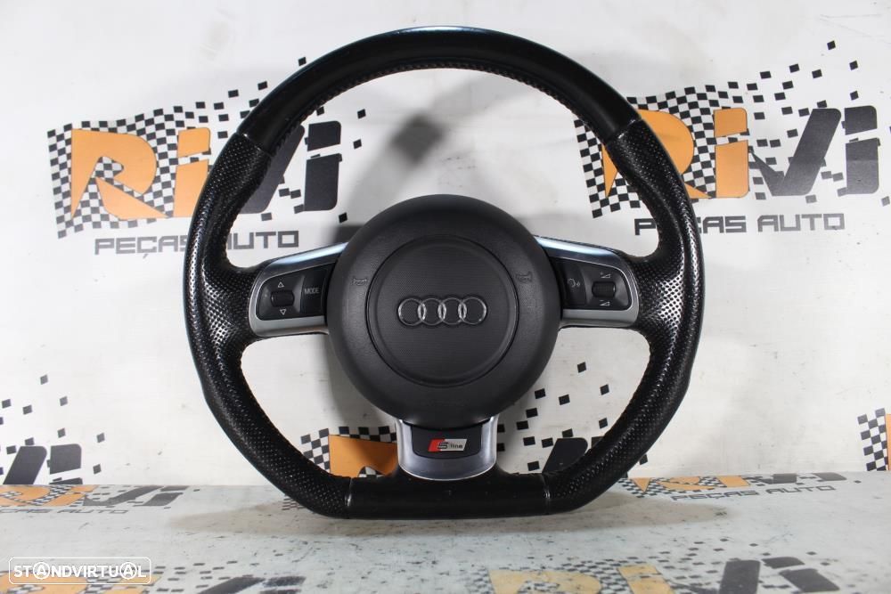 Volante Audi Tt (8J3)  A3 8P / A4 B6 B7 B8 / A5 8T / A6 C6 Flat Bottom - 1