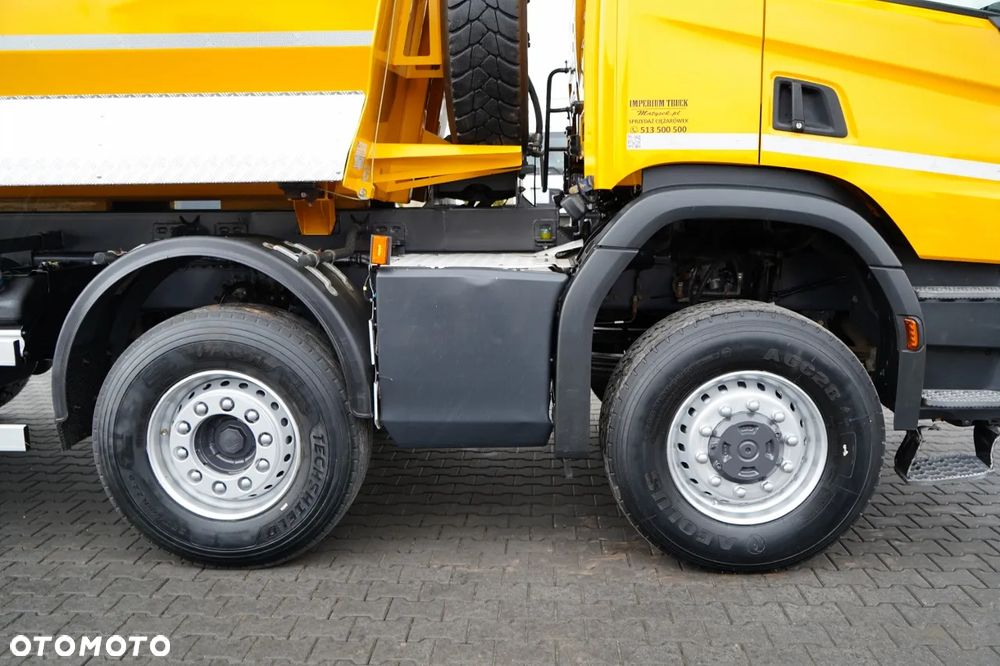 Scania P 450 XT  / 8x6 / WYWROTKA TYLNOZSYPOWA / OPTICRUISE / OPONY 100% /  EURO 6 - 21
