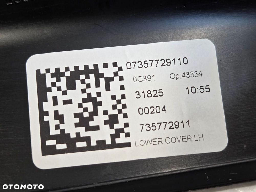 Nakładka progowa lewa JEEP AVENGER J2 735768925 07357729110 NOWY ORYGINAŁ - 6