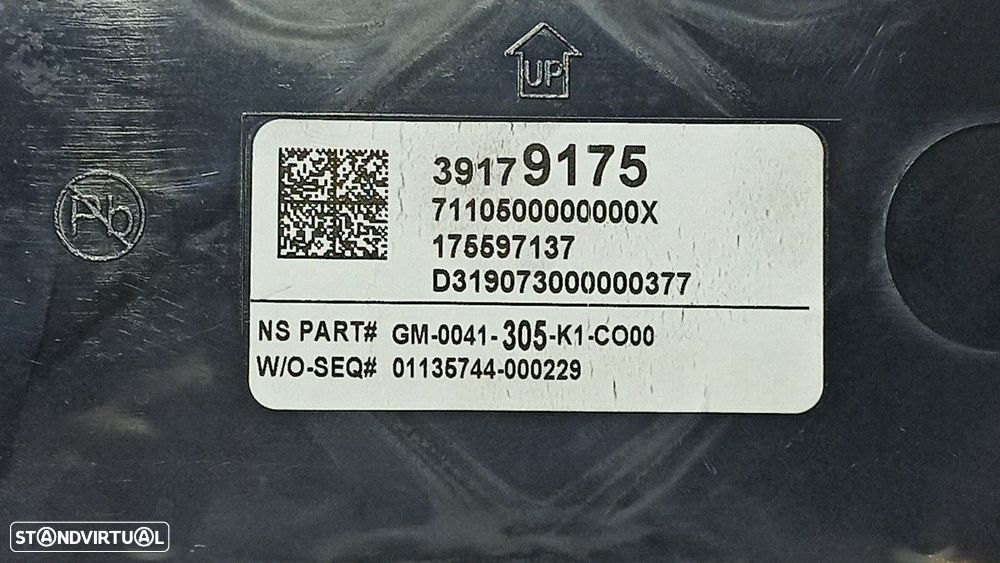 QUADRANTE OPEL ASTRA K LIM. 5TÜRIG DYNAMIC START/STOP - 6