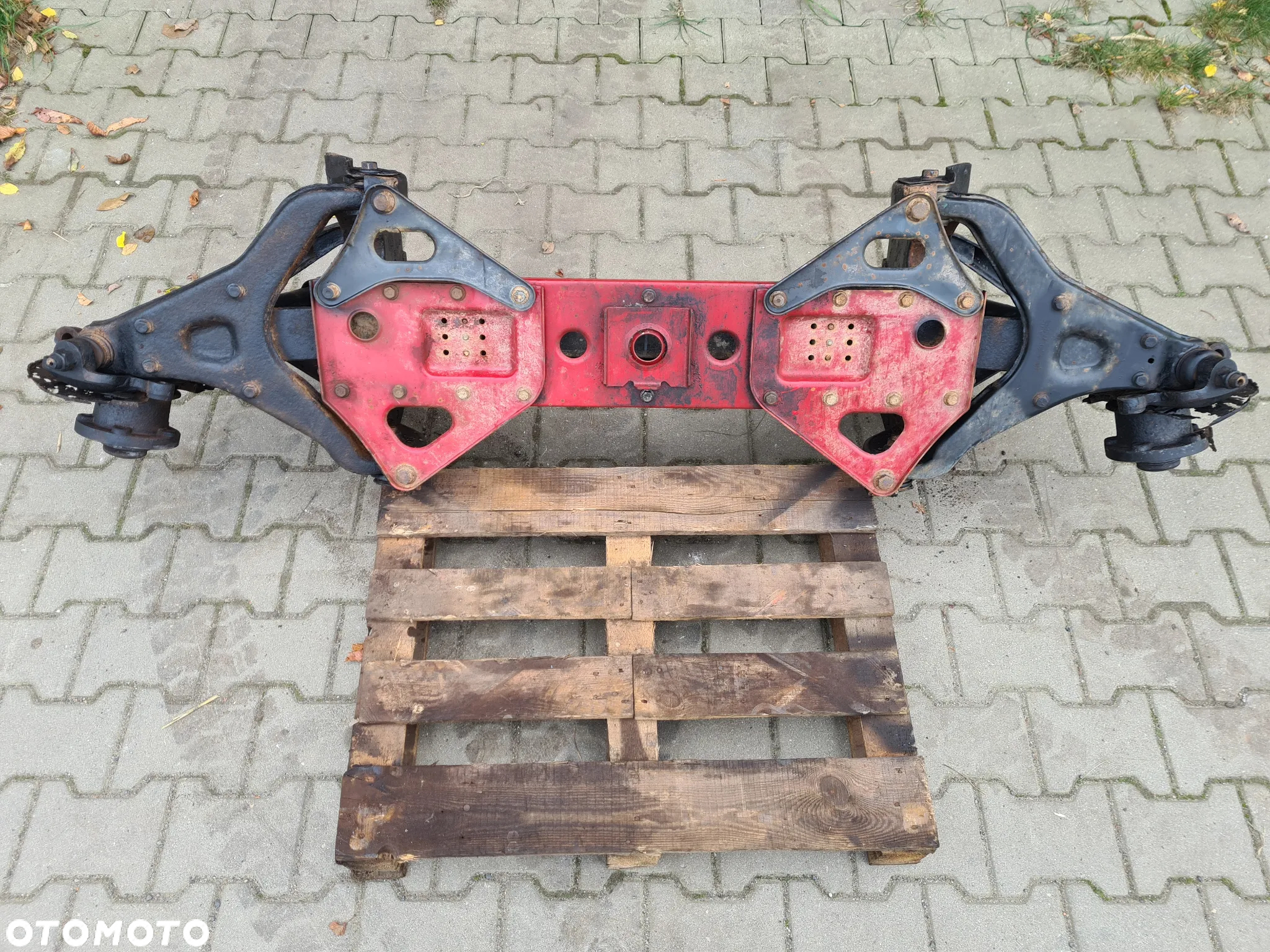 IVECO DAILY 3 99-06 sanki zawieszenie przód resor poprzeczny zwrotnice piasty amortyzatory wahacze - 17