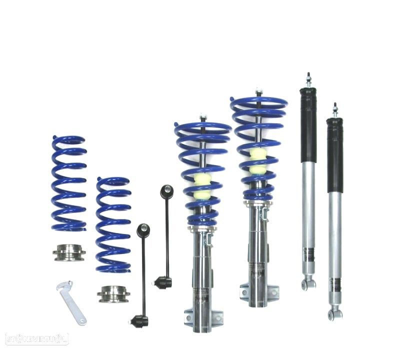 SUSPENSÃO REGULÁVEL COILOVER BLUE LINE MERCEDES CLASSE C W203 - 1