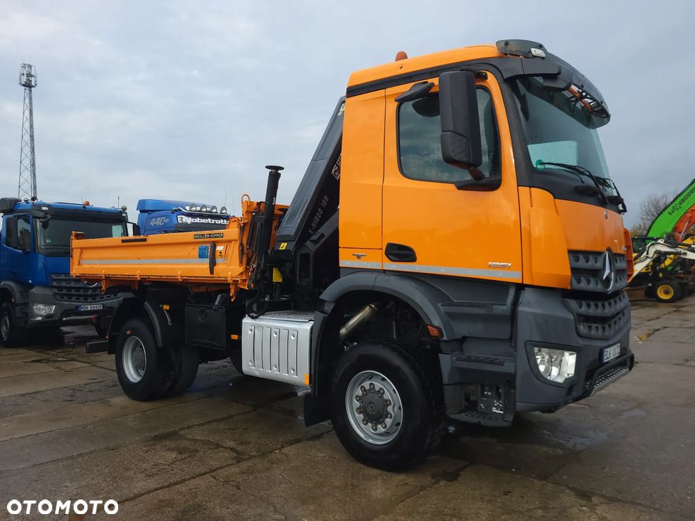 Mercedes-Benz Arocs 1851 4x4 HDS Wywrotka spr z Niemiec - 27