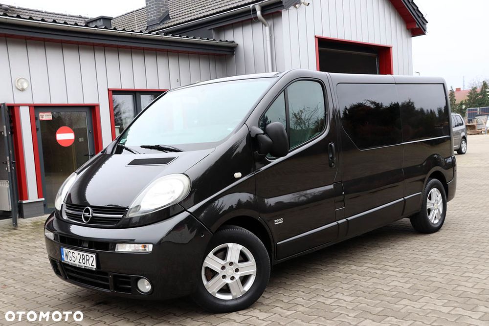 Opel VIVARO LONG 2,5 DTI 135KM Brygadowy 5 Miejsc KLIMA - 13