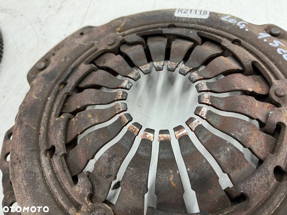 Sprzęgło Dacia Logan I Sandero I 05-14r. 1.5 dCi KOMPLETNE koło zamachowe tarcza i docisk 8200335084 - 7